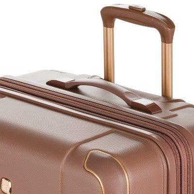 SWISSGEAR Cascade II Hardside Large Checked Spinner Suitcase - Maple: Tear-Resistant, 8 Wheels
