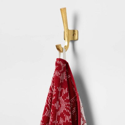 Americana Floral Bath Towel Red - Threshold