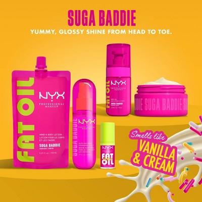 NYX Professional Makeup Hair & Body Fragrance Mist Spray- Suga Baddie - 2.7 fl oz