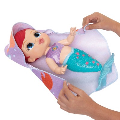 Disney Princess Ariel Baby Bath Doll