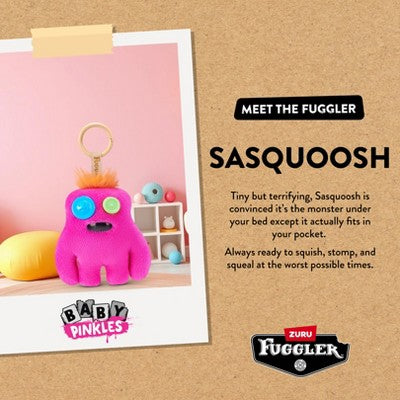 Fuggler Baby Pinkles Sasquoosh Stuffed Animal