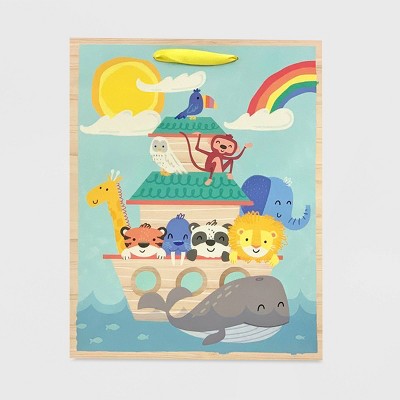 Medium Animals in Ark Baby Shower Gift Bag - Spritz