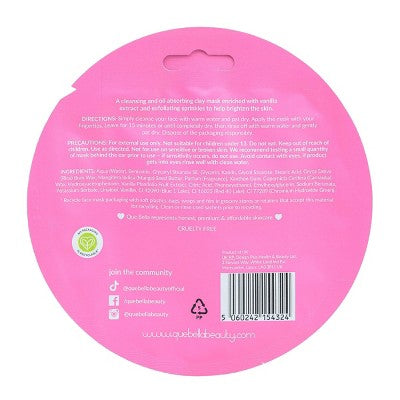 Que Bella Cupcake Clay Face Mask - 0.35oz