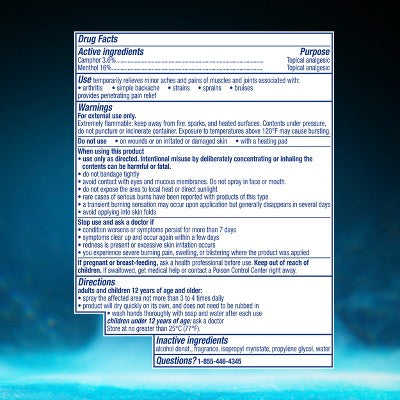 Vicks Vapo Freeze Pain Reliever Spray - 3oz