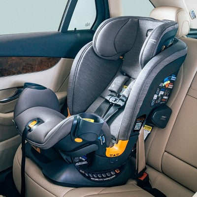 Chicco OneFit LX ClearTex All-in-One Convertible Car Seat - Smoke (LOCAL PICKUP ONLY)