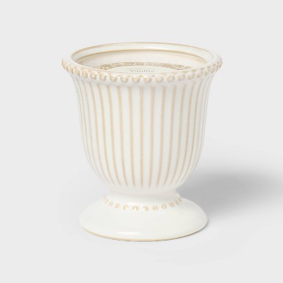 Fall Ceramic Beaded Candle Vanilla Pumpkin - Threshold: Fall
