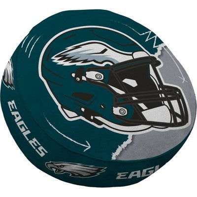 NFL Philadelphia Eagles Split Helmet Circle Plushlete Pillow