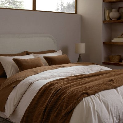 Velvet Mini Lumbar Pillow Pecan - Parachute for Target