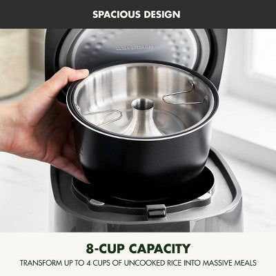 GreenPan Bistro Carb Reducing Rice Cooker Graphite