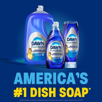 Dawn Platinum Fresh Rain Dish Soap - 26.8 fl oz