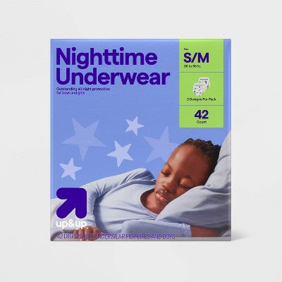 Disposable Nighttime Underwear - Size S/M - 42ct - up&up