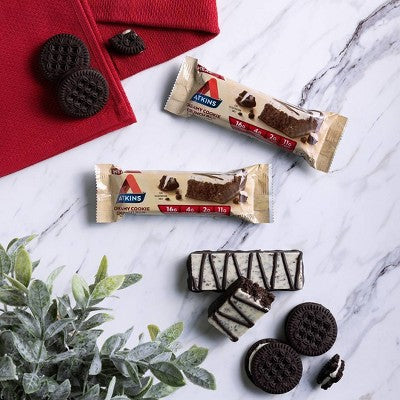 Atkins Creamy Cookie Crunch Meal Bar - 5pk