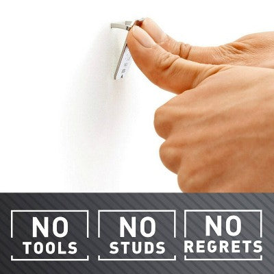 3M CLAW Drywall Picture Hanger 45 lb with Temporary Spot Marker + 3 Hangers and 3 Markers: Picture Hanging Kit, Metal Hooks