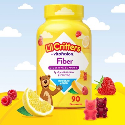 L'il Critters Fiber Gummies - Fruit Flavors - 90ct