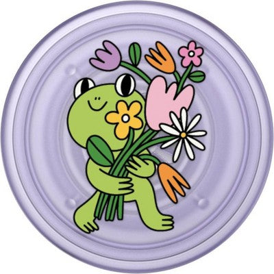 PopSockets PlantCore Translucent Cell Phone Grip & Stand - Flower Frank