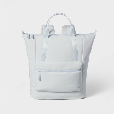 Faux Neoprene Backpack Tote - All in Motion Ice Blue