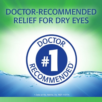 Refresh Tears Moisture Drops for Dry Eyes - 0.5 fl oz/2ct