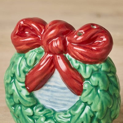 John Derian for Target 2pc Stoneware Figural Salt and Pepper Shaker Set