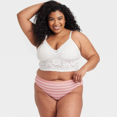 Women's 6pk Bikini Underwear - Auden Print Mix 3X