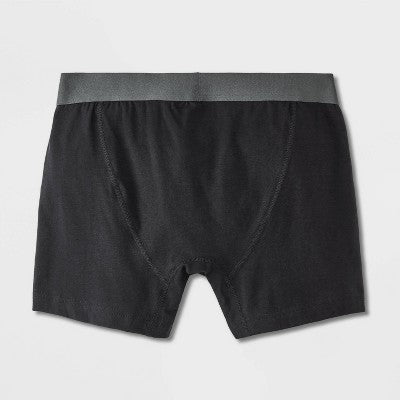 Men's Boxer Briefs 2pk - Goodfellow & Co Black XL: Cotton Spandex Knit, Mid Rise, Pull-On