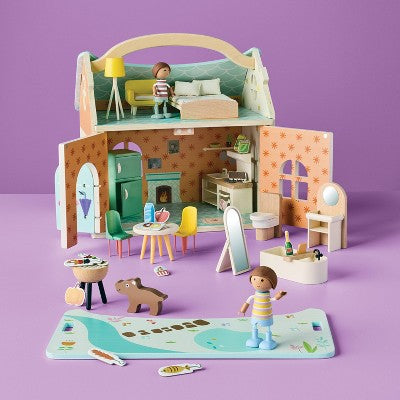 Fold and Go Dollhouse - Gigglescape