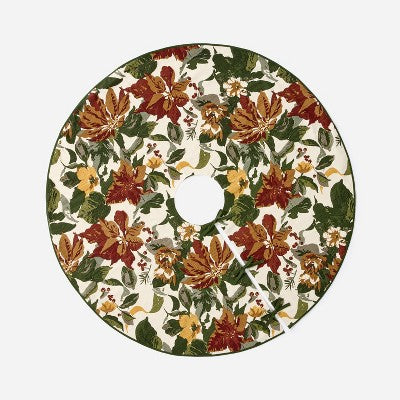 Poinsettia Tree Skirt - Threshold designed with Studio McGee