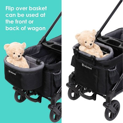 Baby Trend Navigator PRO 2-in-1 Stroller Wagon - Dash Black (LOCAL PICKUP ONLY)
