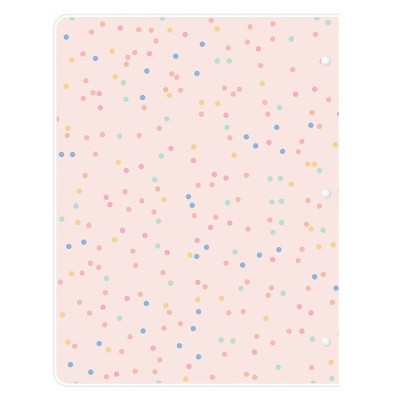 Blue Sky Monthly Teacher Lesson Stapled Planner 8.5"x1" Clear Cover Mira Pink