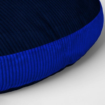 9" x 17" Half Moon Shaped Throw Pillow Black - Room Essentials