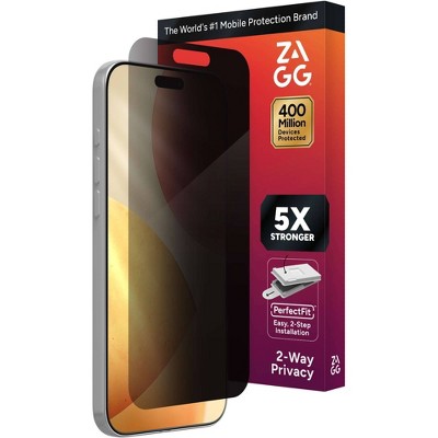 ZAGG Apple iPhone 17 Pro Max Screen Protector Glass Elite Privacy
