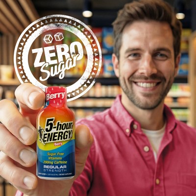 5 Hour Energy Shot Regular Strength - Berry - 1.93 fl oz/10pk