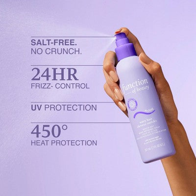 Function of Beauty Beach Day Wave Defining Spray for Wavy Hair - 7 fl oz