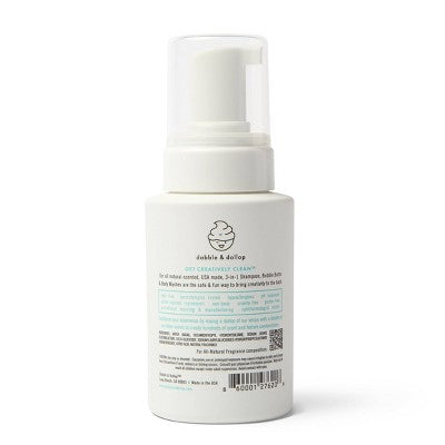 Dabble & Dollop Kids' 3-in-1 Shampoo, Body Wash & Bubble Bath - Vanilla Whip - 10 fl oz