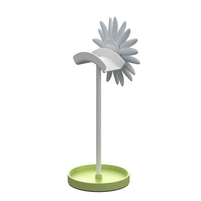 GEMS 'Flower' Headphone Stand - Lime Green: Headset Holder Accessory