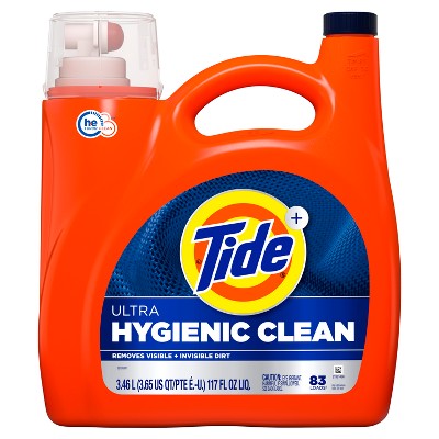 Tide Liquid Hygienic Clean Original Liquid Laundry Detergent 83 Loads - 117 fl oz