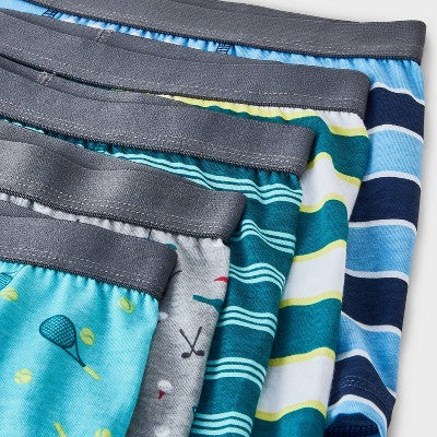 Boys' 7pk Boxer Briefs Golf / Tennis - Cat & Jack L
