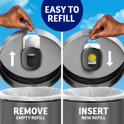 Febreze Trash - Trash Aisle Air Freshener Starter Kits - Clean Lemon