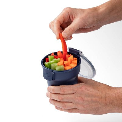 SnapLock Cup Holder Snack Storage Containers