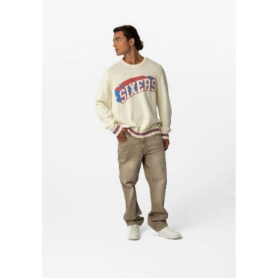 NBA Philadelphia 76ers Jacquard Sweater - L