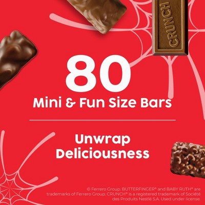 Halloween Butterfinger Assorted Chocolates Candy - 31.8oz/80ct