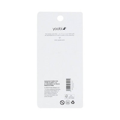 Yoobi 2pk Eraser 3D Easter Eggs