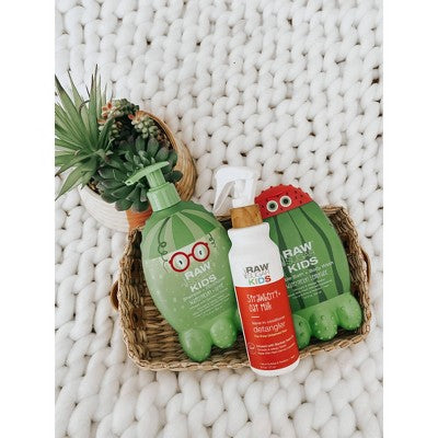 Raw Sugar Kids' 2-in-1 Shampoo & Conditioner - Watermelon + Apple - 12 fl oz