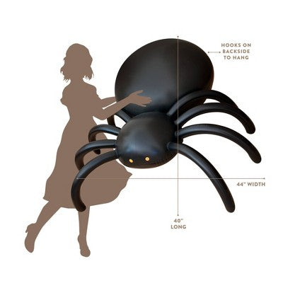 MINNIDIP Reusable Balloon Garland Spider Black