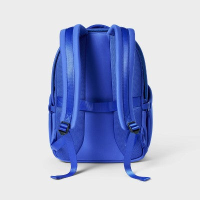 Faux Neoprene 17" Backpack - All In Motion Blue