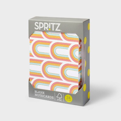 24ct Rainbow Cards - Spritz