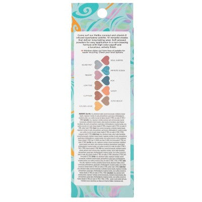 Pacifica Malibu Eye Shadows Palette - 0.2oz