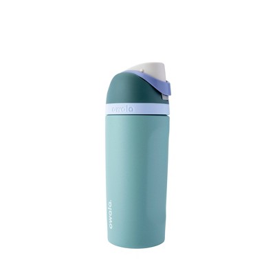 Owala 16oz Kids' FreeSip Stainless Steel Water Bottle - Misty Meadow