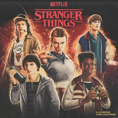 DateWorks 12"x12" 2026 Stranger Things Wall Calendar