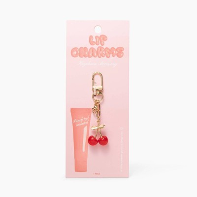 Studio Artifact Lip Charm Keychain Accessory - Cherry: Zinc Alloy, Beauty Tool Set