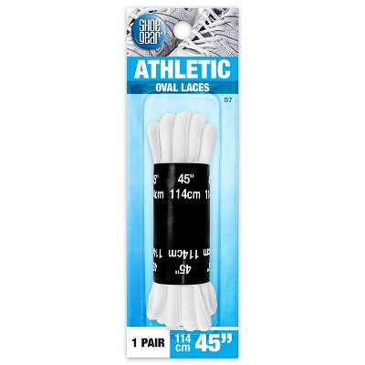 Shoe Gear Oval Athletic Shoe Laces - White 45"